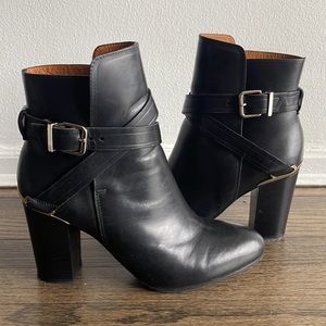 & Other Stories Strap Leather Ankle Boots